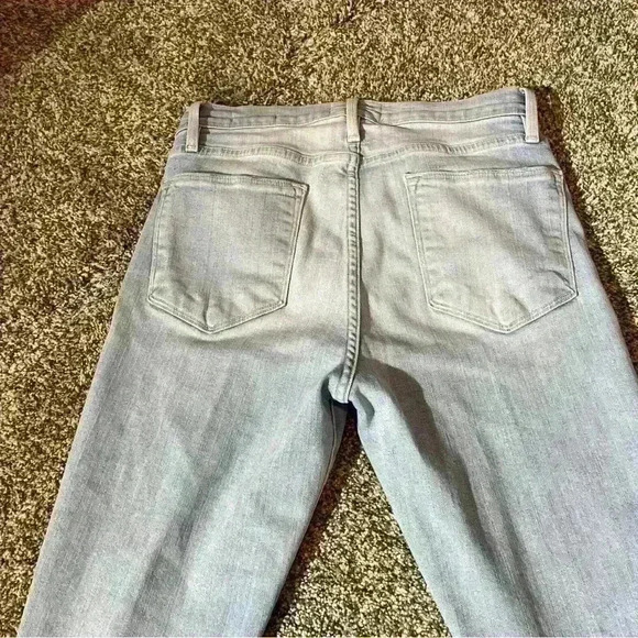 Frame Le High Skinny Distressed Stretch Jeans In Rush Women's Size 28 - Picture 13 of 14